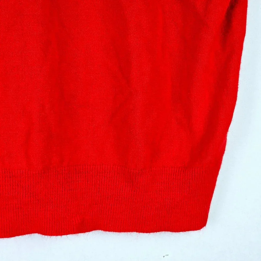 Vintage DiFini Red Jackson, MS Red Golf Vest, Pullover, Sz XL